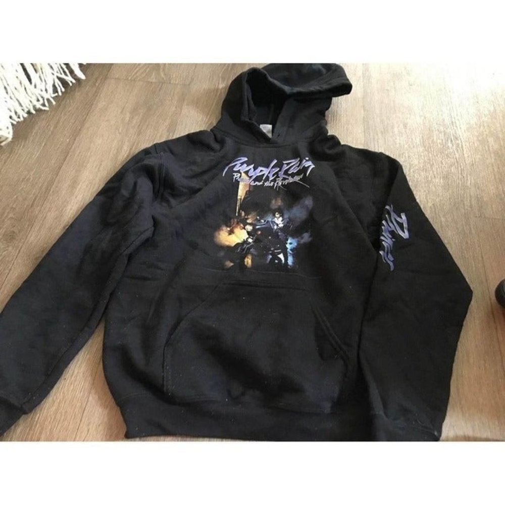 Prince purple rain, small hoodie, women’s men’s